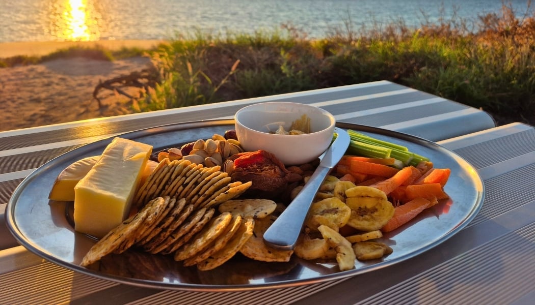 Snacks by the beach