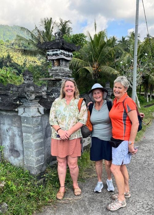 AW Legends on the road _ Walking along the villages of Manggis in Bali, Indonesia
