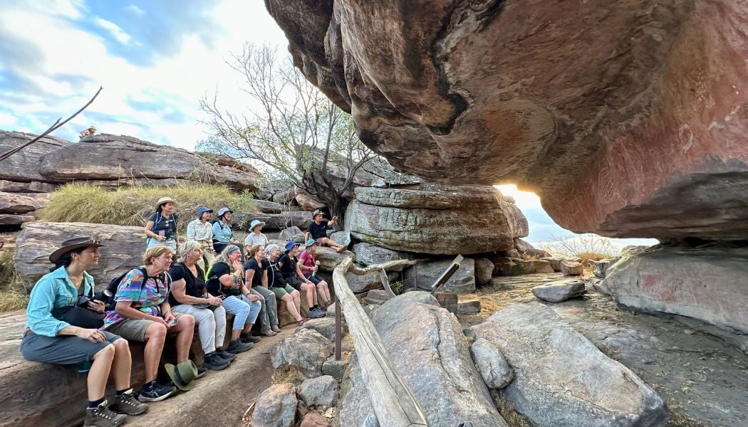 Aboriginal rock art and learning about history
