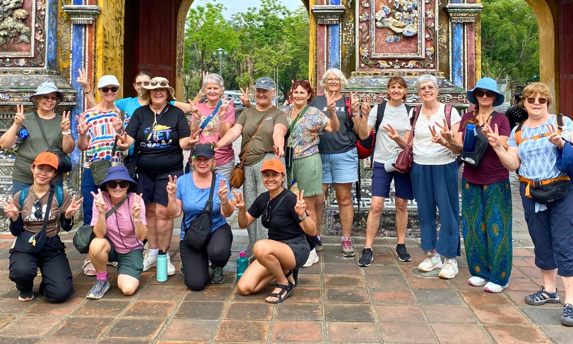 Admiring the citadel at Hue - Hero image