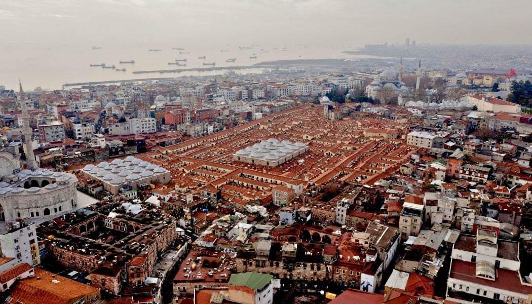 Aerial view of Istanbul