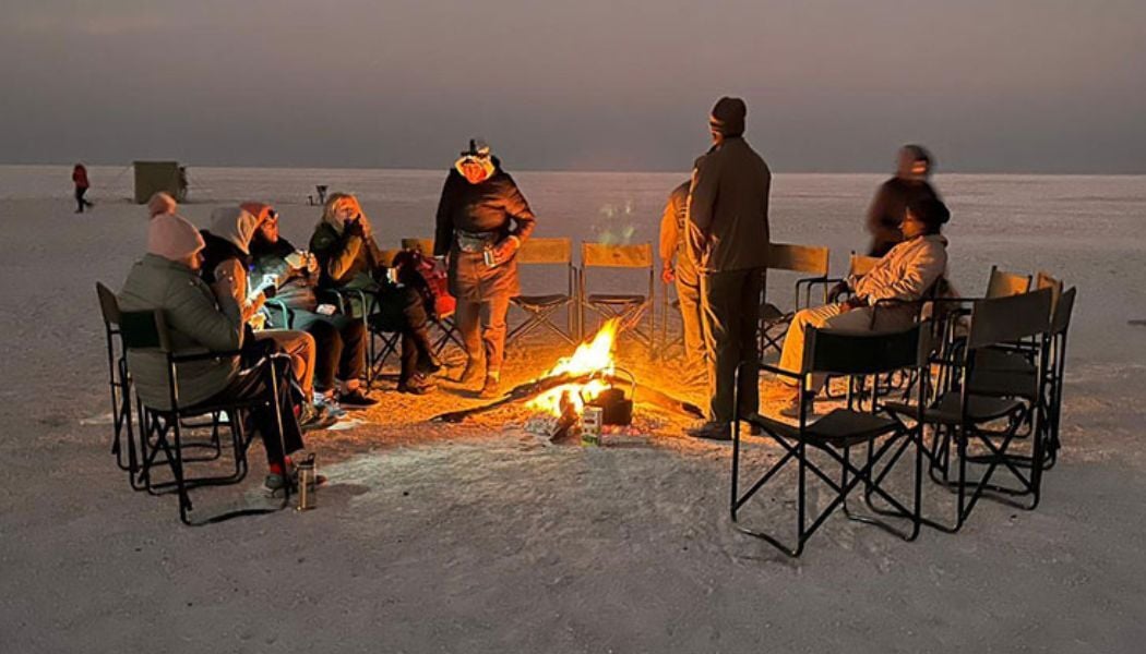 Camp under the stars