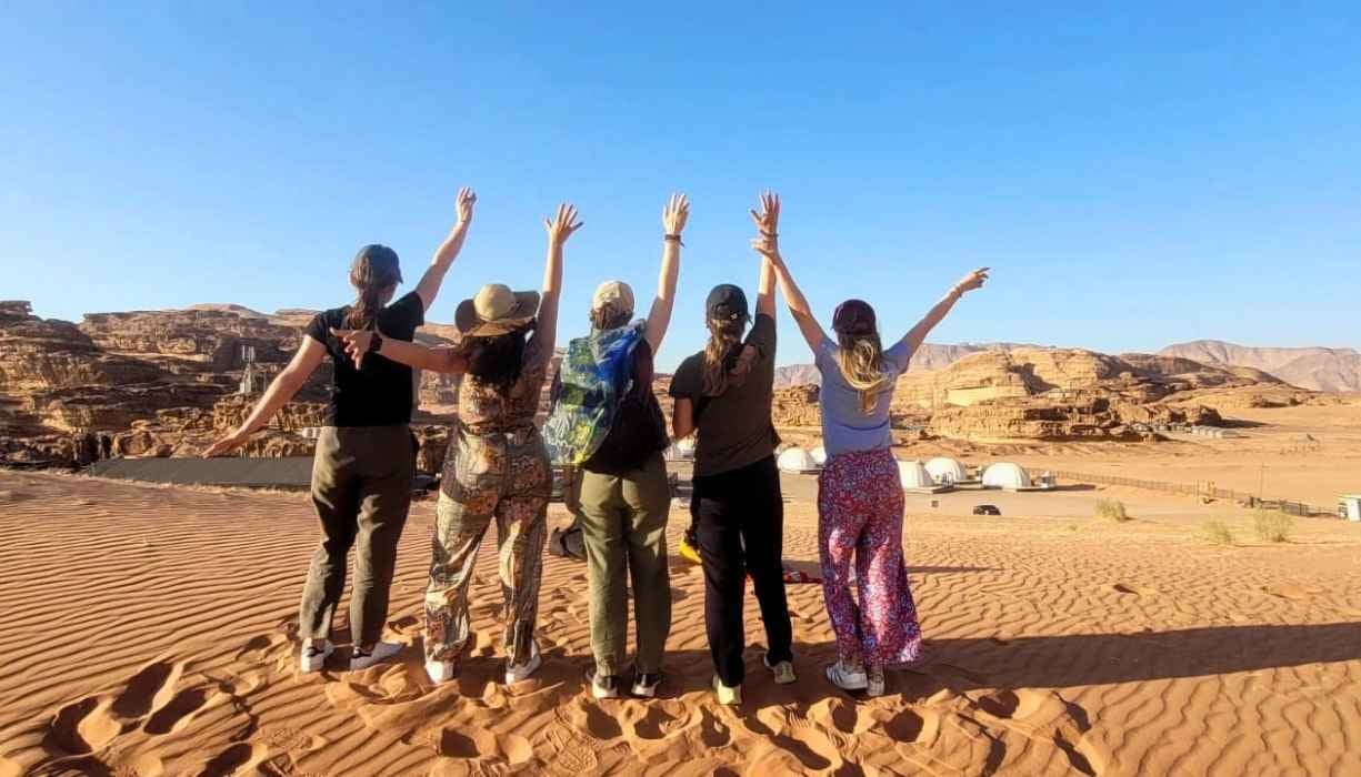 Campsite at Wadi Rum