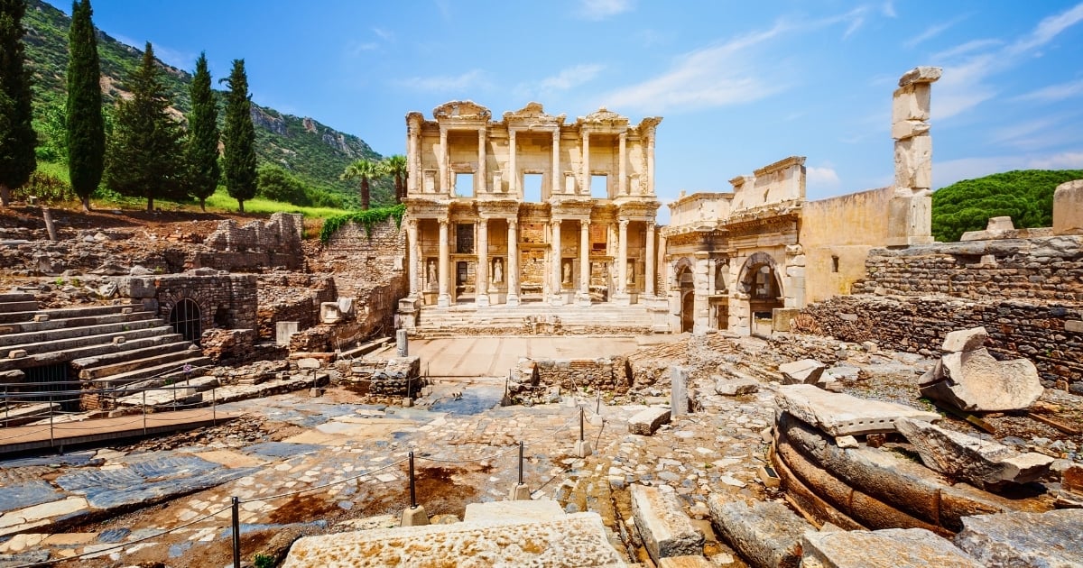Celsus Library in Ephesus, Turkey