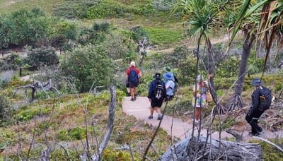 Enjoy a day hiking with like-minded women