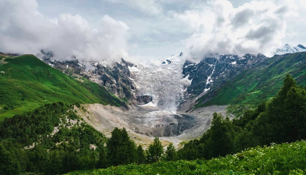 Explore dramatic glaciers