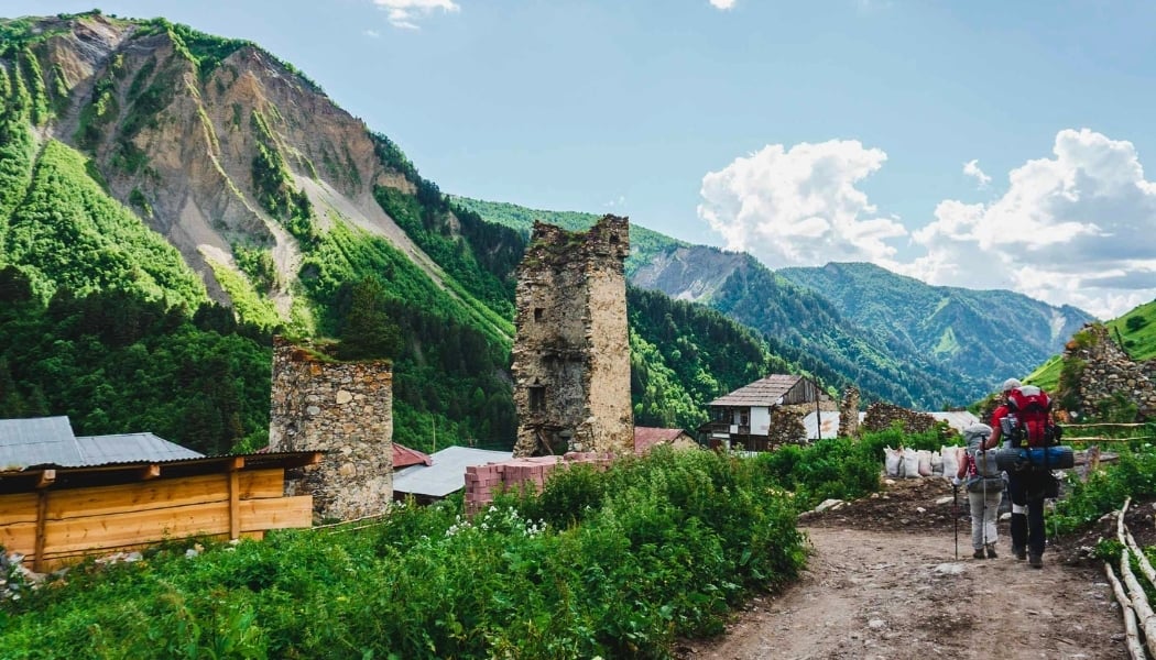 Georgian mountain guesthouses