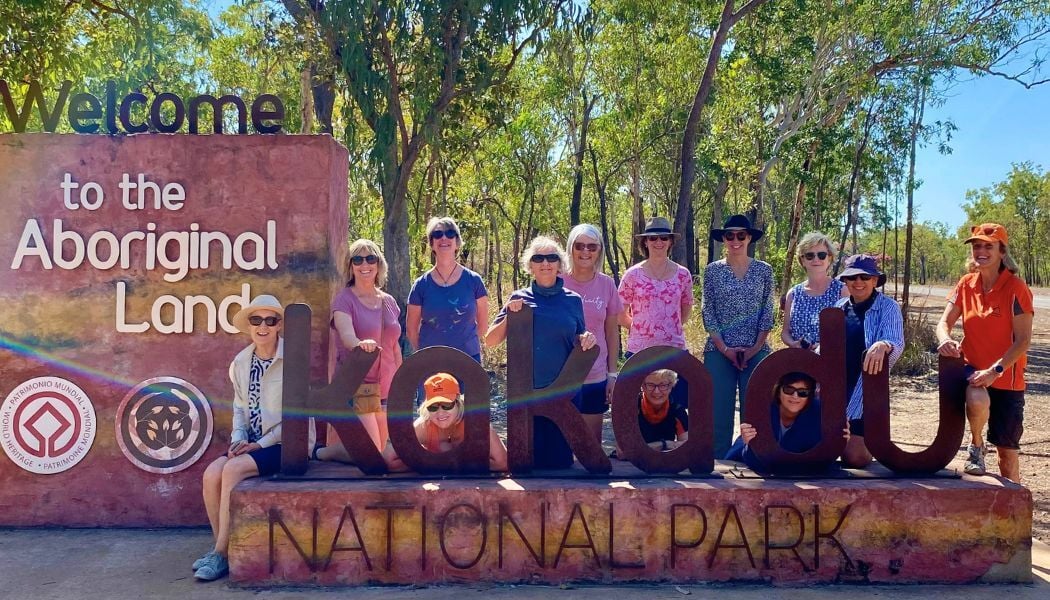 Group photo at Kakadu National Park