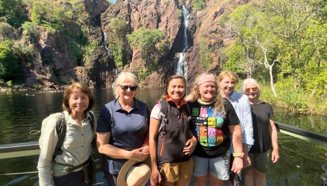 Group photo at Katherine Gorge