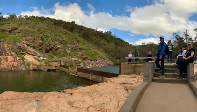 Group photo at a national park