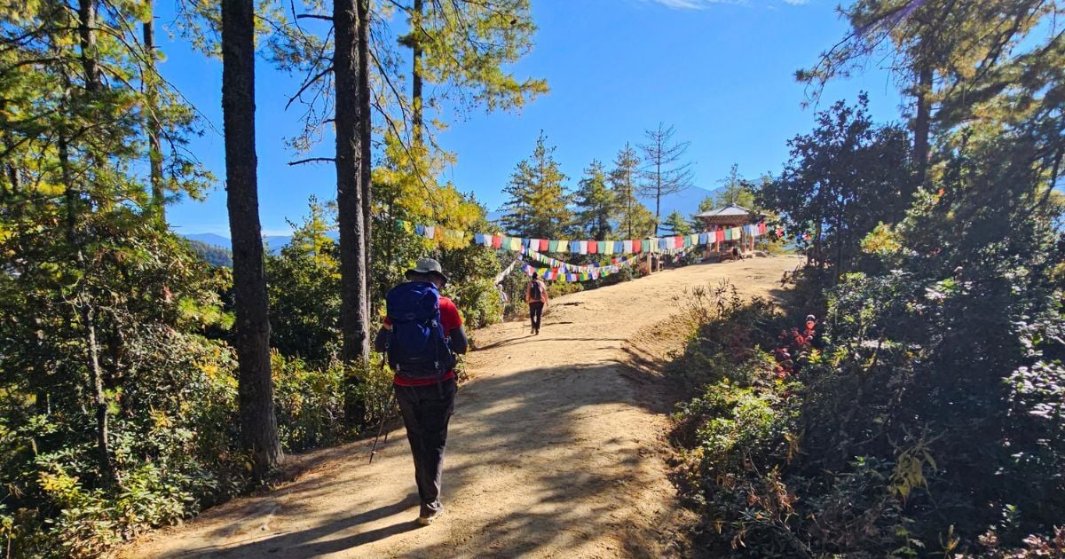 Hiking in Bhutan