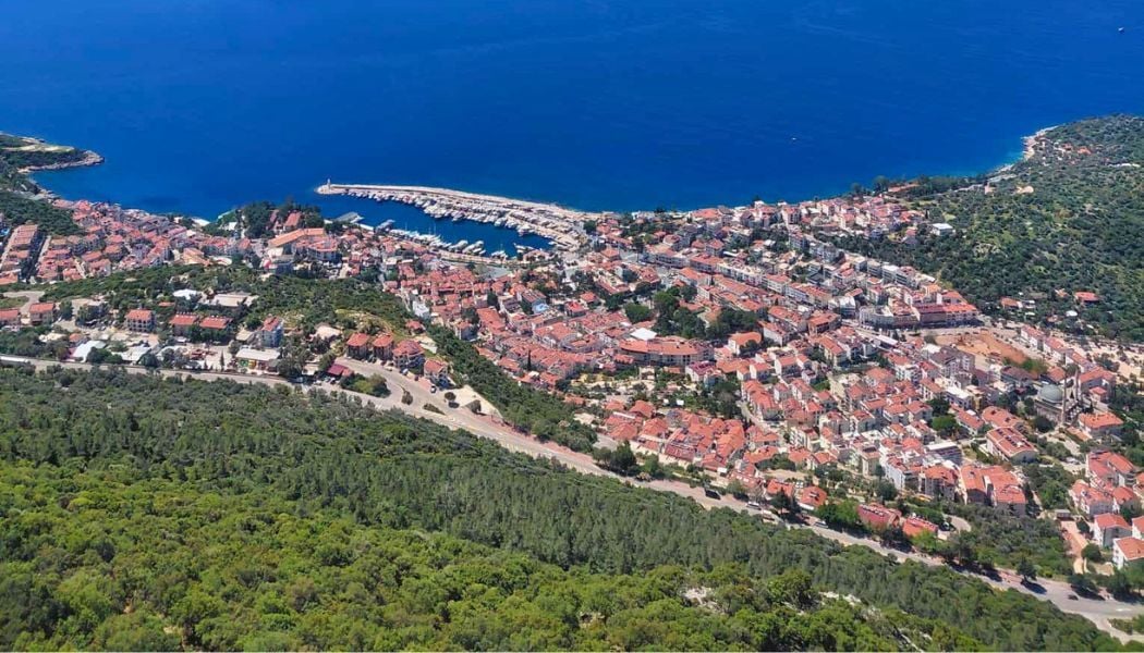 Kas Harbour, along the southern coast