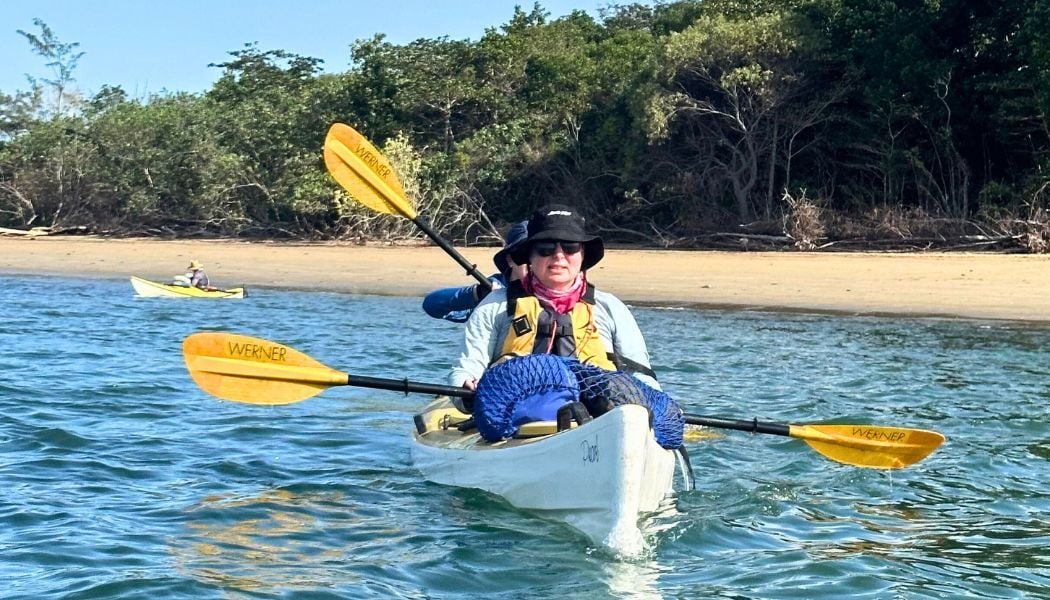 Kayak near The Great Barrier Reef