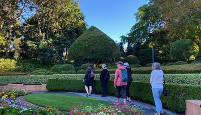 Ladies social walking group in Roma Street Parklands (4)