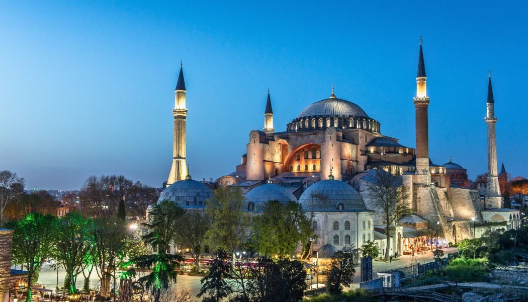 Marvel at the Hagia Sophia in Istanbul