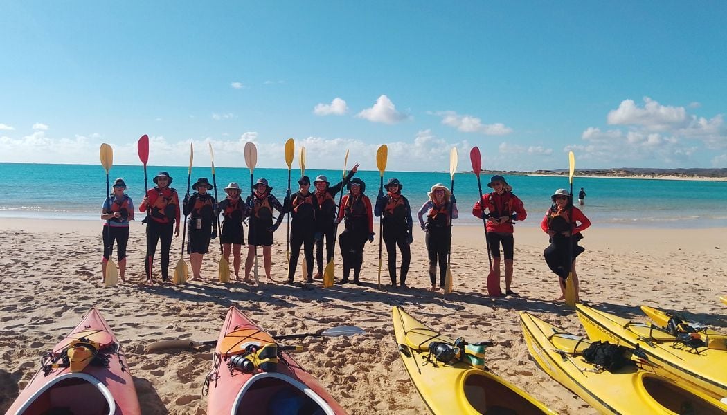 Ningaloo reef kayaking
