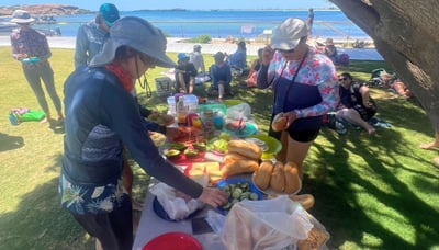 Picnic brunch