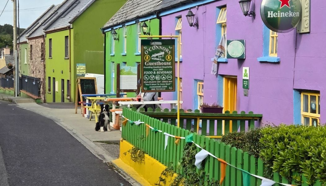 Quaint Irish village