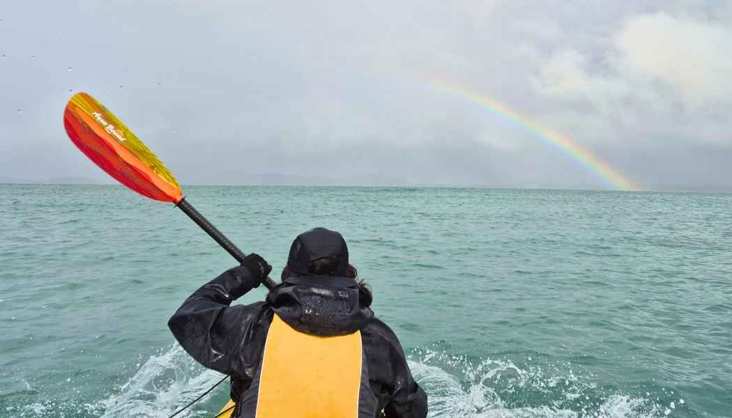 Rainbow on the horizon