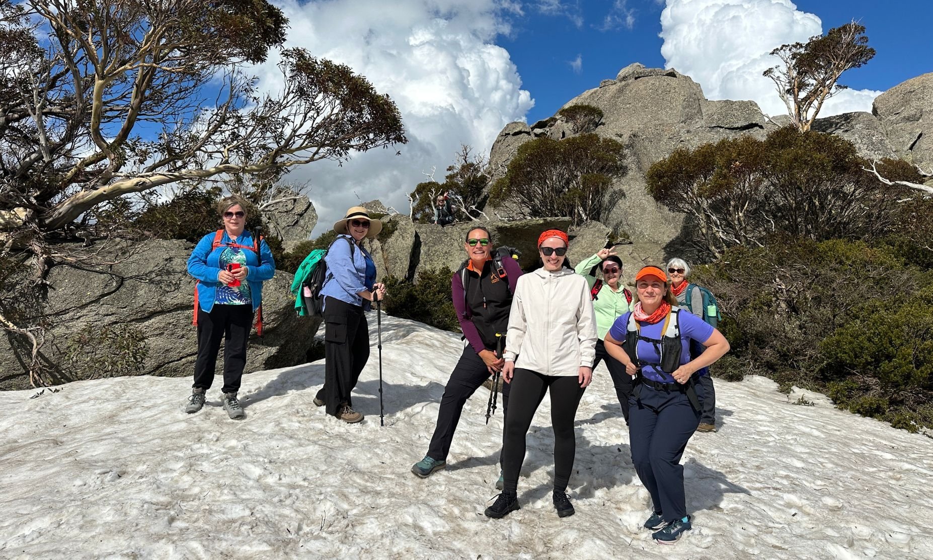 Snowy Mountains womens tour group hero