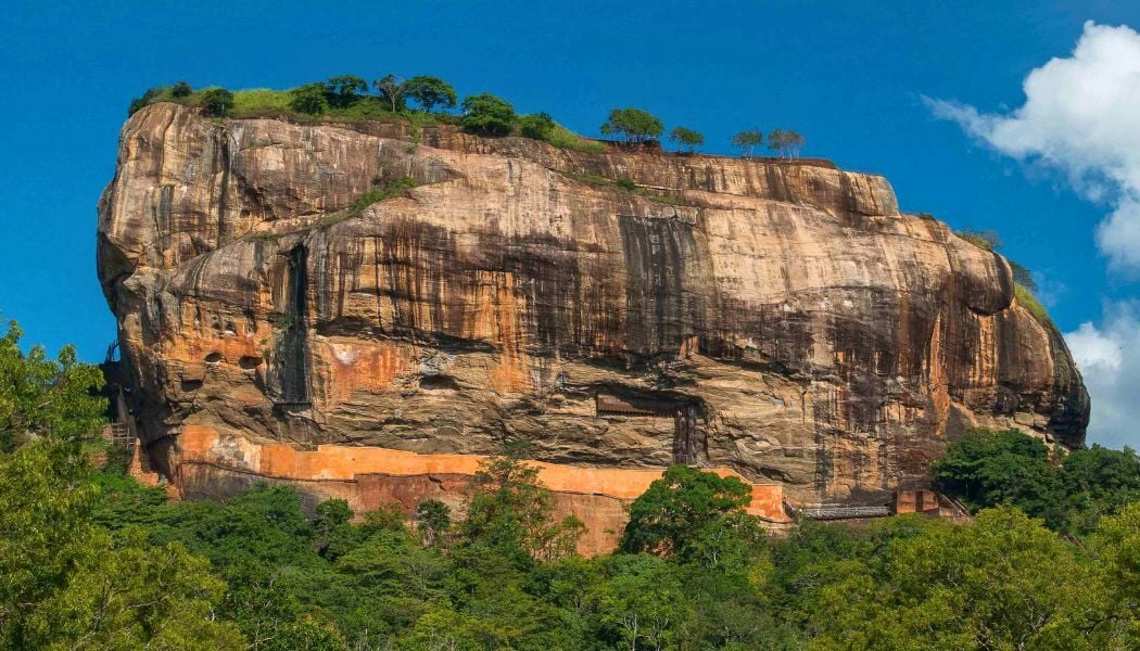 Stunning Sigiriya rock forest