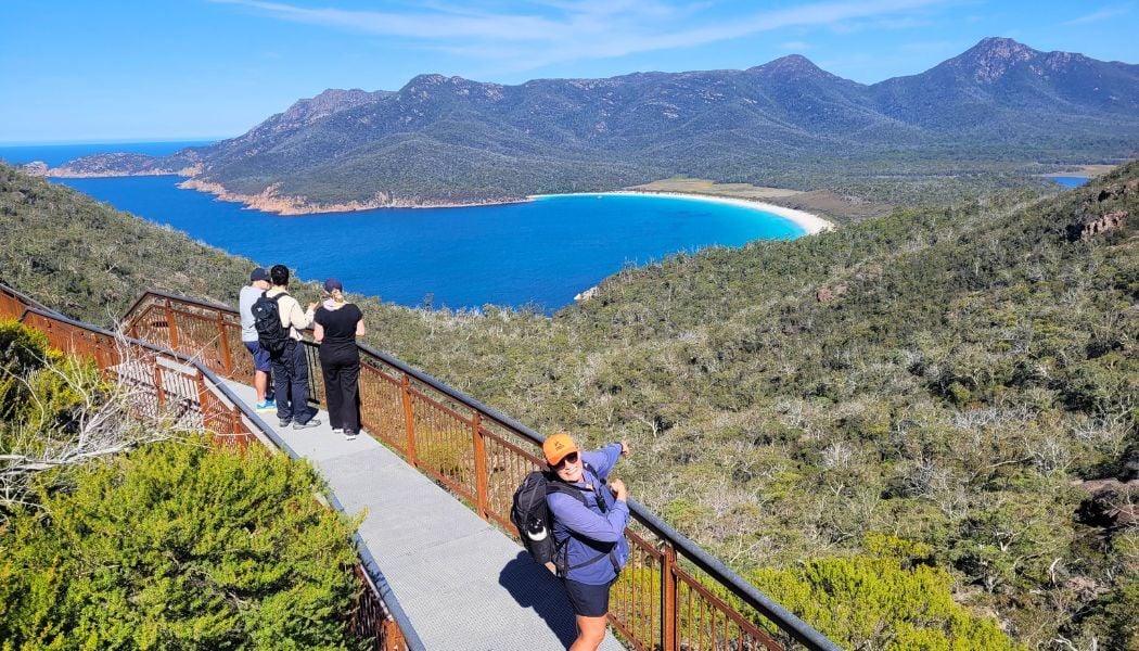 Stunning Wineglass Bay views