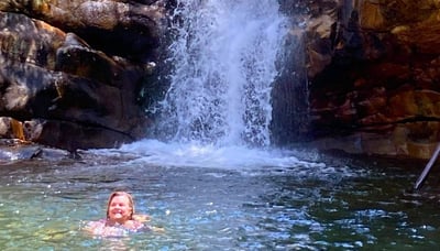Swimming at Cronan Creek