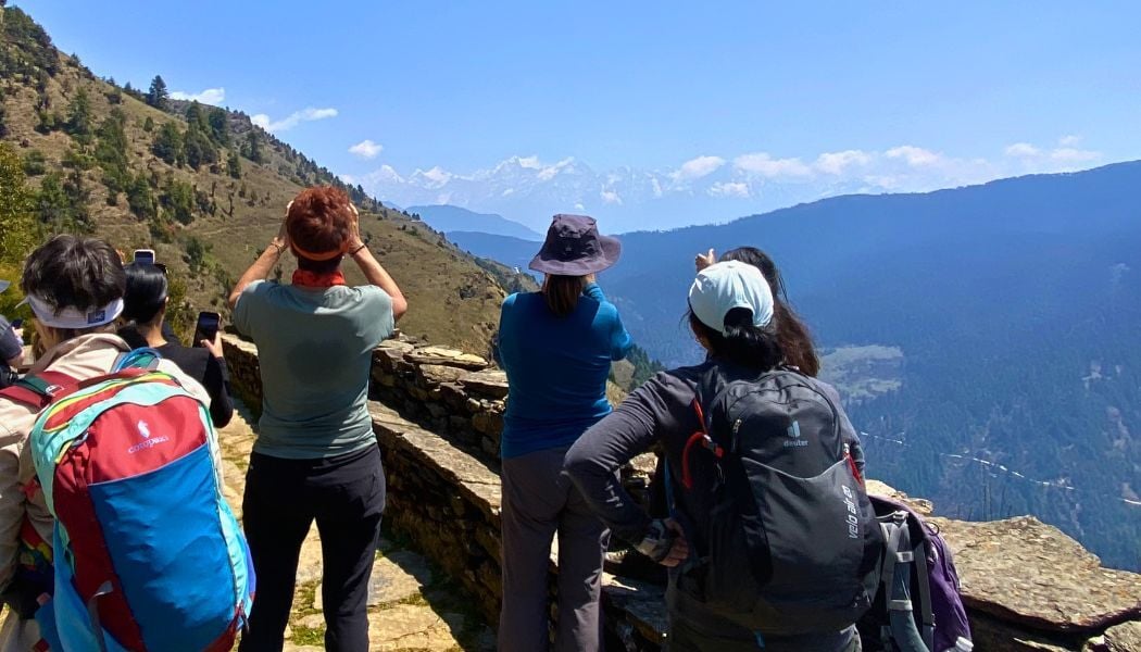 Taking in the views of the Himalayas-1