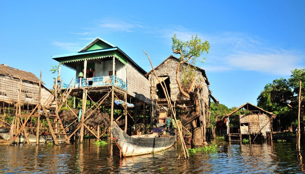 Tonle sap village