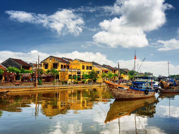 Boats on the Hoi An River