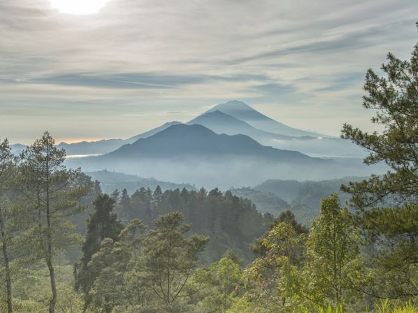 Views of Bali Mountains