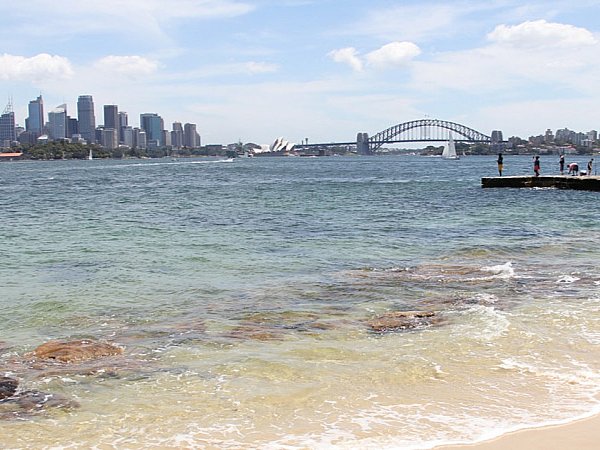 View across Sydney Harbour. Photo: John Yurasek