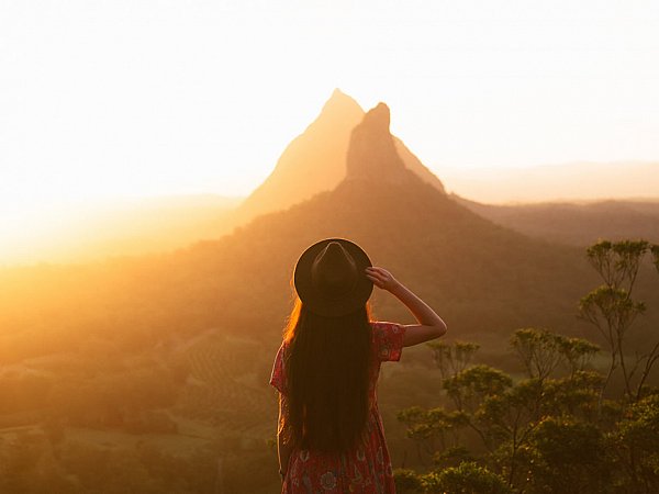Mt Ngungun Sunset - Image courtesy of Tourism & Events Queensland